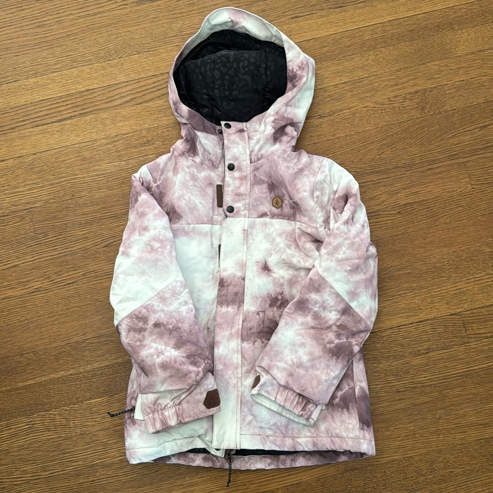 Volcom Girls Pink Snow Jacket